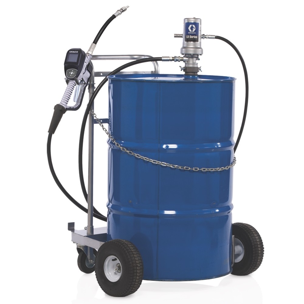 Агрегат на шарнирных колесах Pulse® FC - расходомер для масла SDP8, гибкая удлинительная насадка