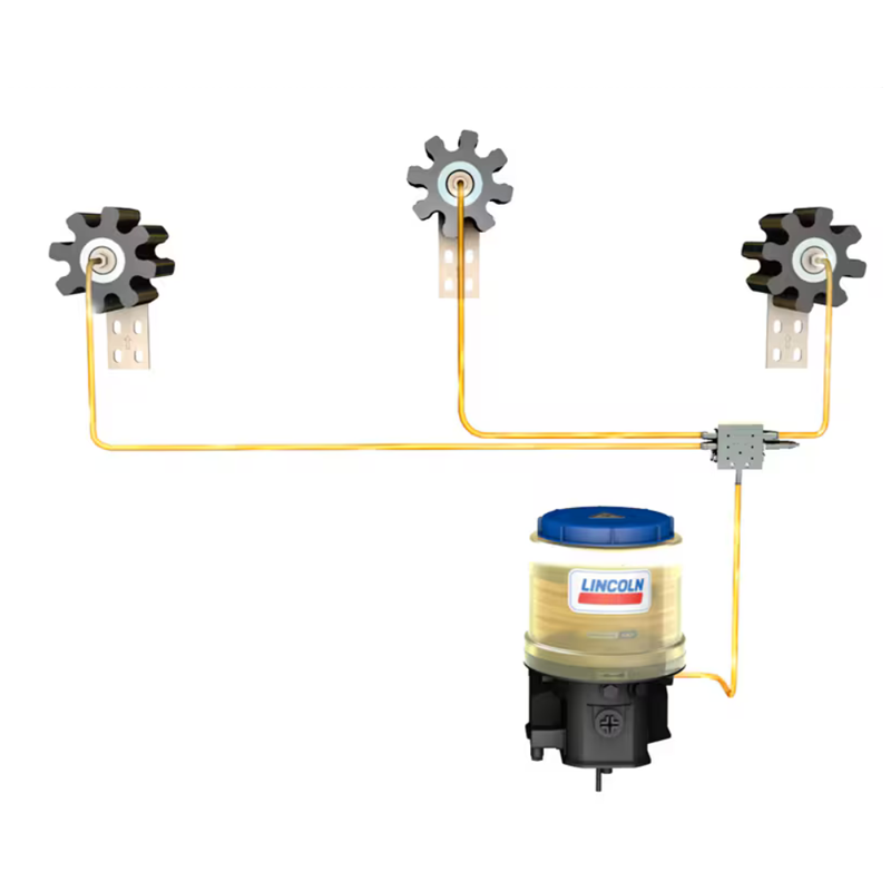 Смазочная шестерня LP2 для защиты открытых зубчатых передач