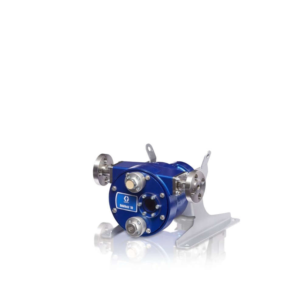 SoloTech™ 10 — перистальтический шланговый насос низкой скорости из натурального каучука, шланг: натуральный каучук, штуцер: нержавеющая сталь 316, соединение: IEC