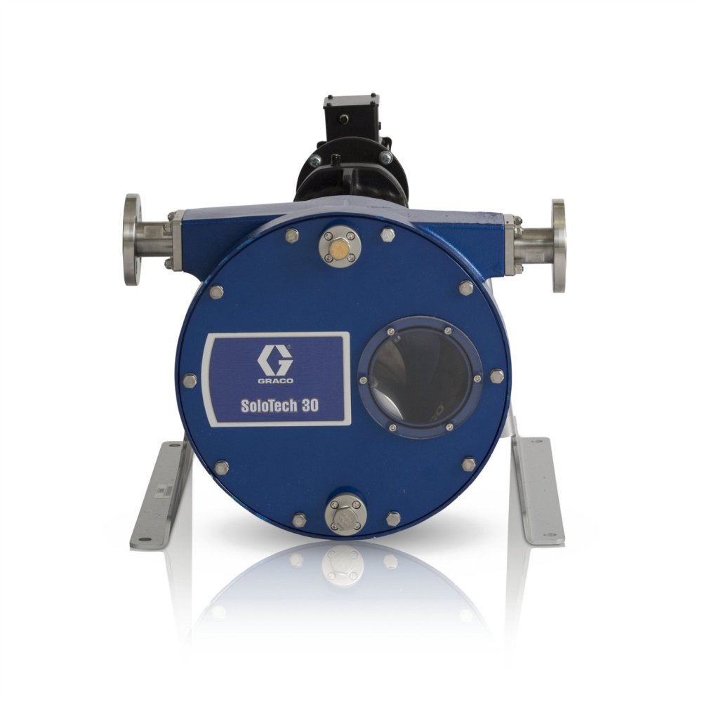 Перистальтический шланговый насос SoloTech™ 30 из натурального каучука, штуцер из нержавеющей стали 316 и мотор BLDC