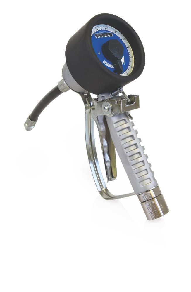 Ручной раздаточный пистолет с предустановками, 60 литров - в комплекте с соплом/удлинительной насадкой - жесткая удлинительная насадка - NPT