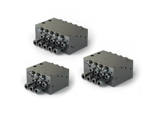 Распределители SSVD блочной конструкции для прогрессивных систем смазывания