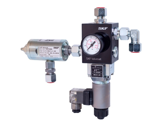 E-VALV-L  Переключающий клапан для однолинейных, двухлинейных или прогрессивных систем смазки