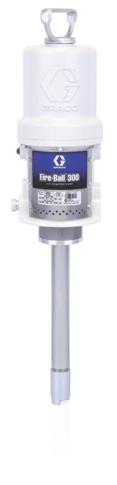 Насос для консистентной смазки Fire-Ball® серии 300 с соотношением 15:1 на 16 кг (35 фунтов). Ведро