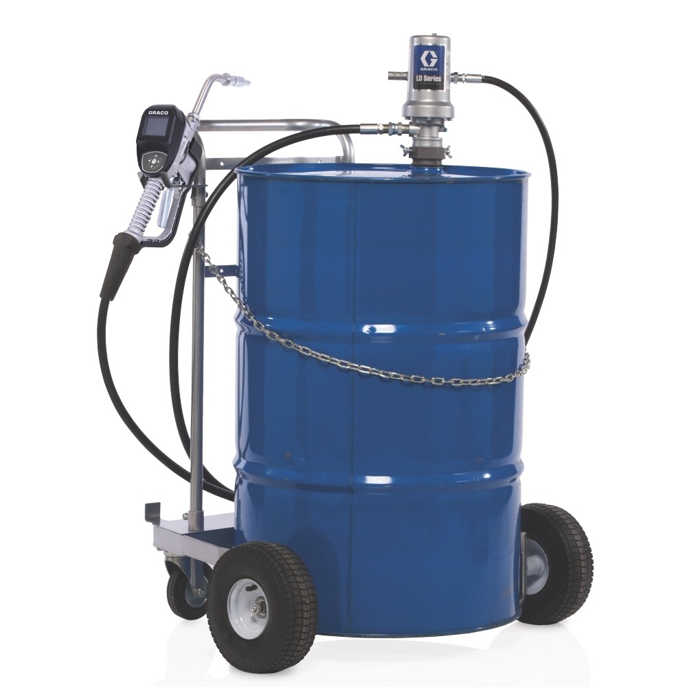 Агрегат на шарнирных колесах Pulse® FC - расходомер для масла SDP8, жесткая удлинительная насадка