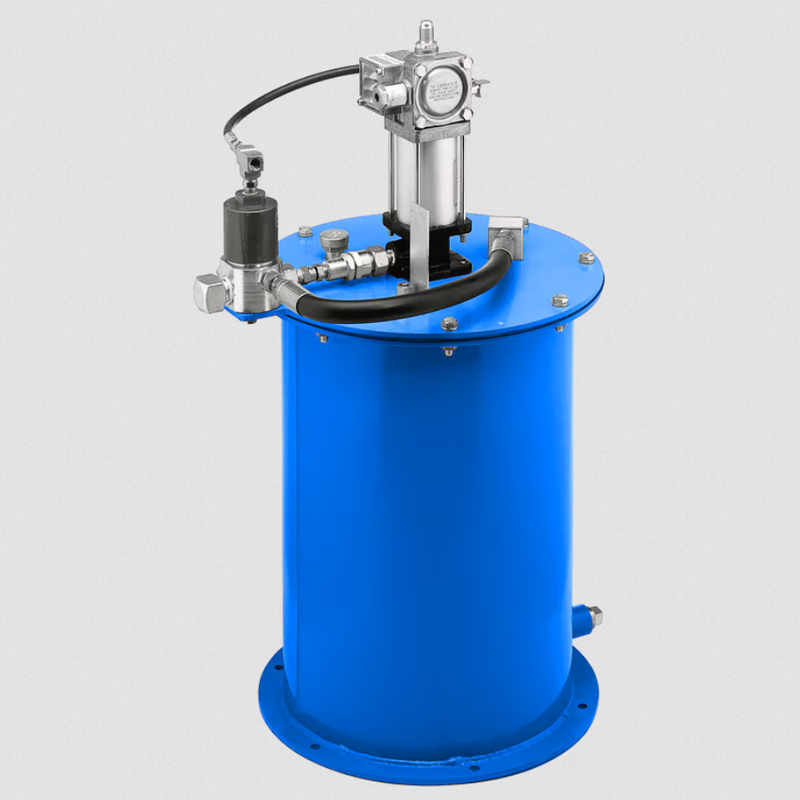 Насосы с пневматическим приводом 84050 и 85460 для однолинейных систем смазывания