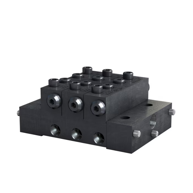 Прогрессивные распределители MC²-HP для последовательных систем смазывания