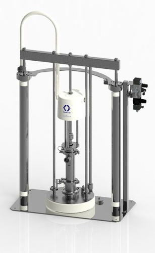 Система SaniForce на раме, рама из нержавеющей стали, соотношение 12:1, надувная уплотнительная манжета, открытое управление