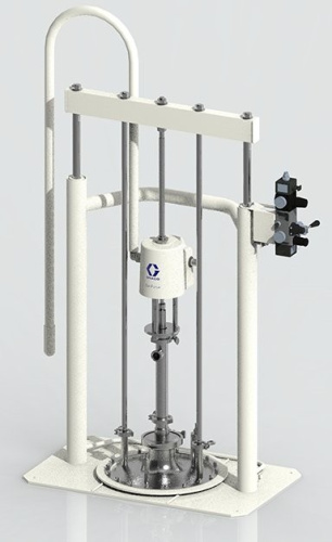 Рамная система SaniForce, рама из углеродистой стали, соотношение 6:1, надувная уплотнительная манжета, открытое управление